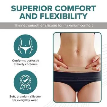 Premium Silicone Scar Sheets for Post-Surgery Recovery