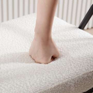 Stylish RIVOVA 26" White Bar Stools Set of 4