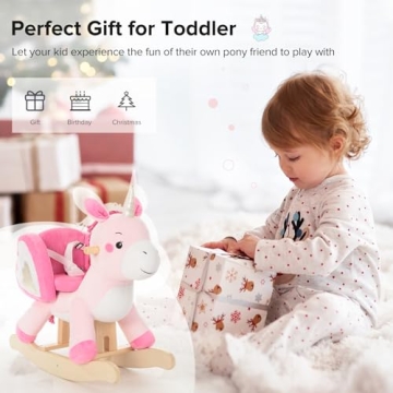 Labebe Baby Rocking Horse Toy for 6 Months to 3 Years