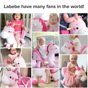 Labebe Baby Rocking Horse Toy for 6 Months to 3 Years