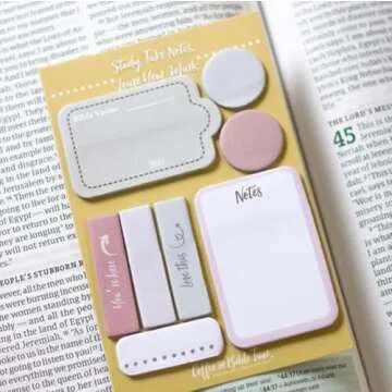 Coffee and Bible Time - Take Notes Sticky Note Set