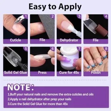 BTArtboxnails Solid Nail Gel for Long Lasting Manicures
