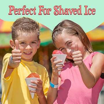 Wäbry Organic Peach Syrup – 14.9oz (420g), Natural Fruit Syrups for Drinks, Pancakes, Tea, Shaved Ice and Ice cream, Vegan, Non-GMO, Dye-Free Snow Cone Syrup – BPA-Free Plastic Bottle