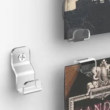 BLOLYO Clear Acrylic Vinyl Record Holder for Display