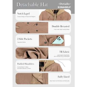 Mina Self Tweed Blazers for Women | Stylish Business Casual Wear