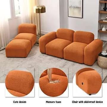 Melpomene Modular Sofa - Stylish and Customizable Design