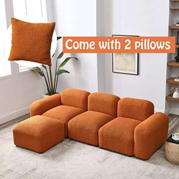 Melpomene Modular Sofa - Stylish and Customizable Design