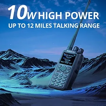 Radioddity GD-AT10G DMR Handheld Radio with 3100mAh Battery