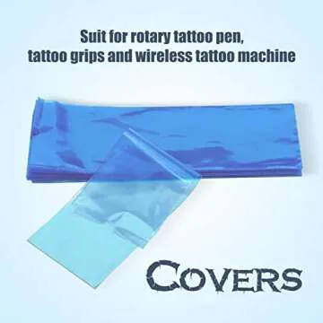 EZ Tattoo Machine Covers - 200 Disposable Sleeve Packs
