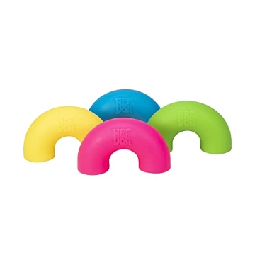Schylling NeeDoh Mac 'N' Squeeze Sensory Toy 4 Noodles