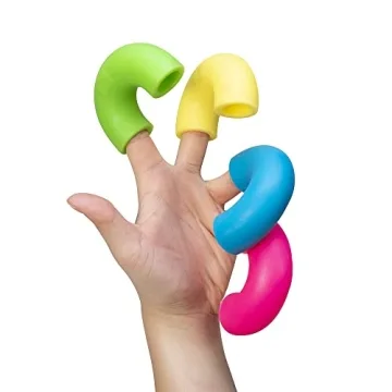 Schylling NeeDoh Mac 'N' Squeeze Sensory Toy 4 Noodles