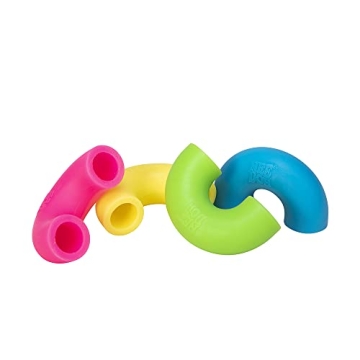 Schylling NeeDoh Mac 'N' Squeeze Sensory Toy 4 Noodles