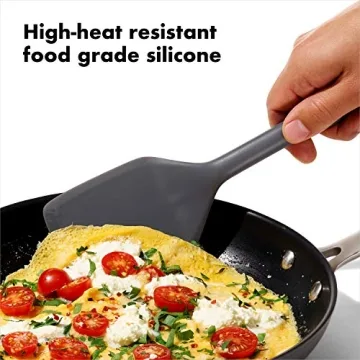 OXO Good Grips 2-Piece Silicone Utensil Set in Gray