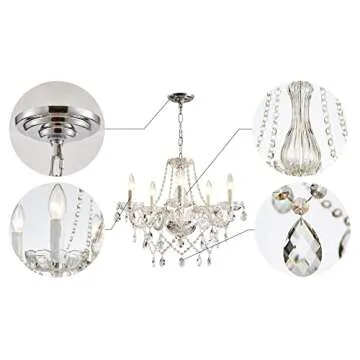 Elegant K9 Crystal Chandelier for Modern Interiors