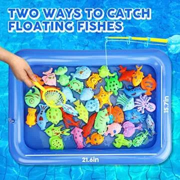 TOY Life Magnetic Fishing Game for Kids 3-8