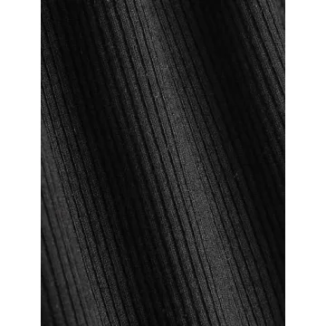 CIDER Long Sleeve Bodysuit for Women with Mock Turtleneck