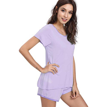 GYS Women's Bamboo Pajama Set Soft Comfortable Sleepwear