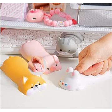 EALEK Cute Rabbit Shaped Wrist Rest Pad for Comfort