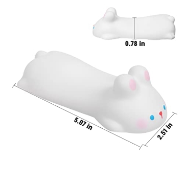 EALEK Cute Rabbit Shaped Wrist Rest Pad for Comfort