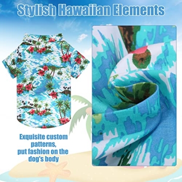 EXPAWLORER Hawaiian Dog Shirt - Stylish Summer Wear for Pets