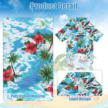 EXPAWLORER Hawaiian Dog Shirt - Stylish Summer Wear for Pets