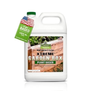 Eco-Friendly Garden Box Sealer | Non-Toxic Plant-Based Wood Protection for All Uses