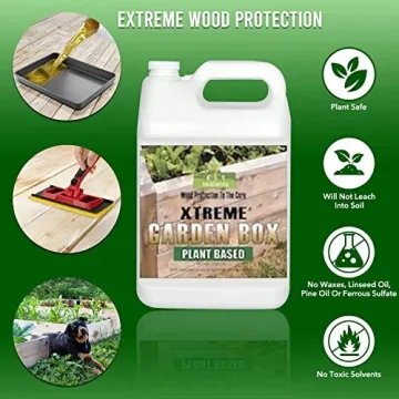 Garden Box Sealer for Safe Eco-Friendly Wood Protection