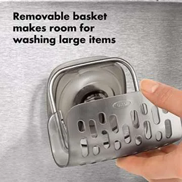OXO Stronghold Suction Sponge Holder for Kitchen Organization