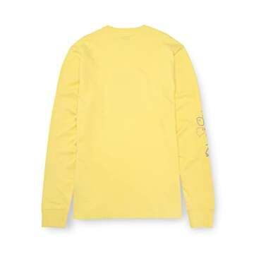 Twitch Long-Sleeve T-Shirt - Yellow Glitch M