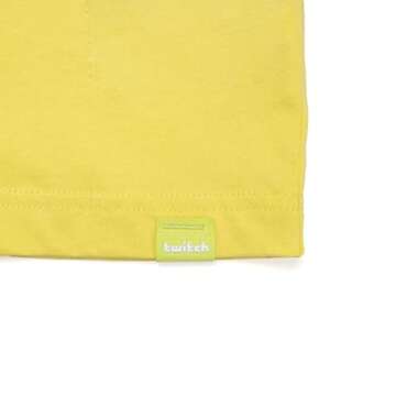 Twitch Long-Sleeve T-Shirt - Yellow Glitch M