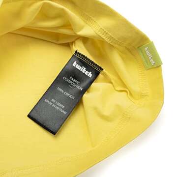 Twitch Long-Sleeve T-Shirt - Yellow Glitch M