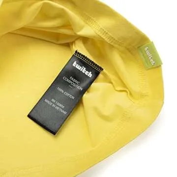 Twitch Long-Sleeve T-Shirt - Yellow Glitch M