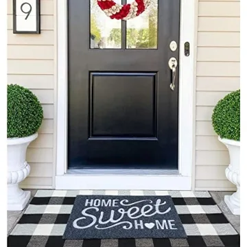 Durable AAZZKANG Non Slip Doormat with Easy Cleaning