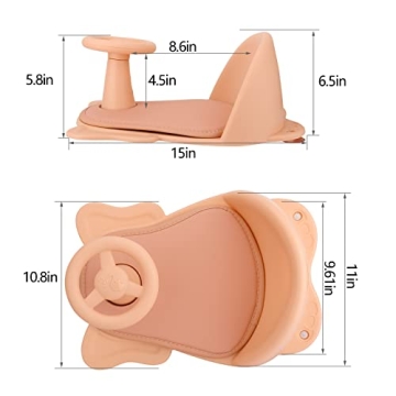 Secure & Comfortable Baby Bath Chair for 6 Months+