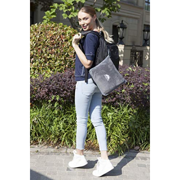 BlueHills Premium Soft Travel Blanket Pillow - 2 in 1 Combo