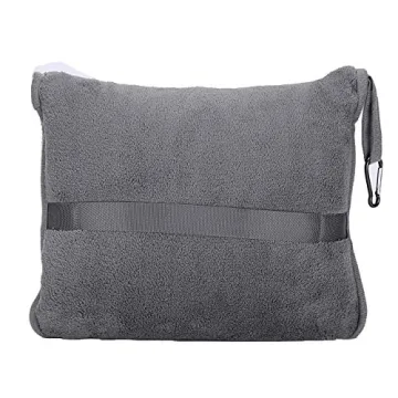 BlueHills Premium Soft Travel Blanket Pillow - 2 in 1 Combo
