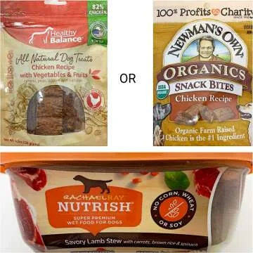 Deluxe Dog Gift Basket with Grain Free Treats and Toys