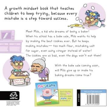 The Boy Who Makes A Million Mistakes: A Story About Growth Mindset for Kids to Boost Confidence, Sel...