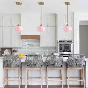 KCO Pink Globe Pendant Light for Stylish Home Lighting