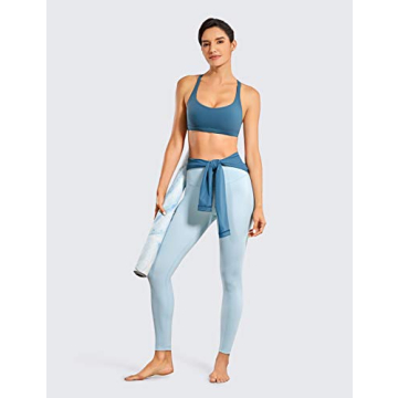 CRZ YOGA Strappy Sports Bra - Medium Support & Stylish
