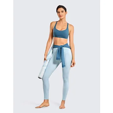 CRZ YOGA Strappy Sports Bra - Medium Support & Stylish