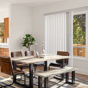 CHICOLOGY Vertical Blinds , Door Blinds & Shades , Blackout Window Shade , Vertical Blinds for Doors...