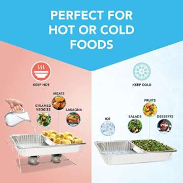 Party Essentials - UPK-33* - UPK-33 33 Piece Party Serving Kit, Includes Chafing Kits and Serving Utensils