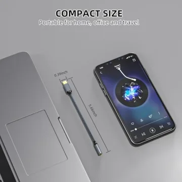 TIPSEAN USB C to 3.5mm Headphone Jack Adapter - 2 Pack