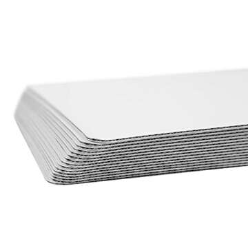 Sturdy White Quarter Cake Boards – Perfect for Any Occasion