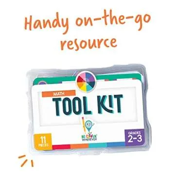 Carson Dellosa 11-Piece Math Tool Kit for Grades 2-3
