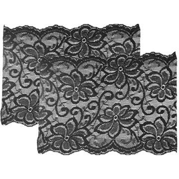 Bandelettes Original Patented Elastic Anti-Chafing Thigh Bands *Prevent Thigh Chafing*- Dolce Black Size B