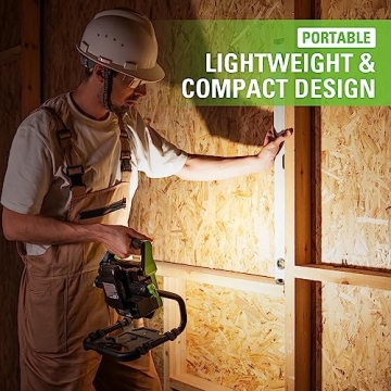 Greenworks 24V LED Work Light with 2000 Lumens and Tripod Mount