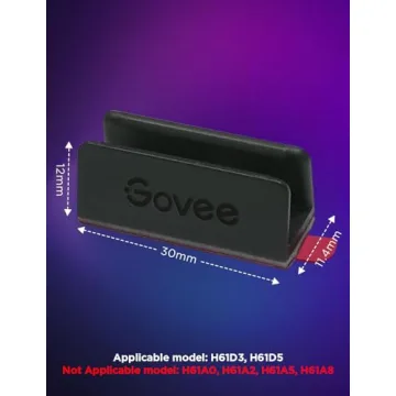 Govee Neon Lights RGBIC Rope Light 9.8ft with Brackets