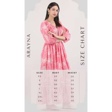 Stylish Arayna Women's Maxi Dress for Summer Wear